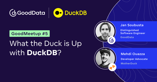 GoodMeetup #5: What the Duck is Up with DuckDB?