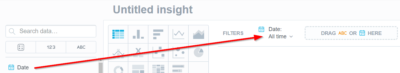 compare date filter