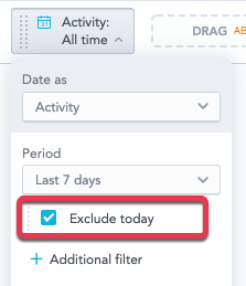 exclude filter