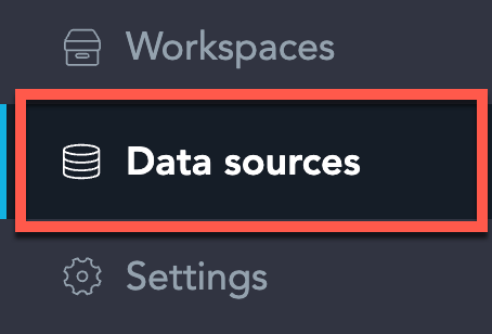 data sources tab
