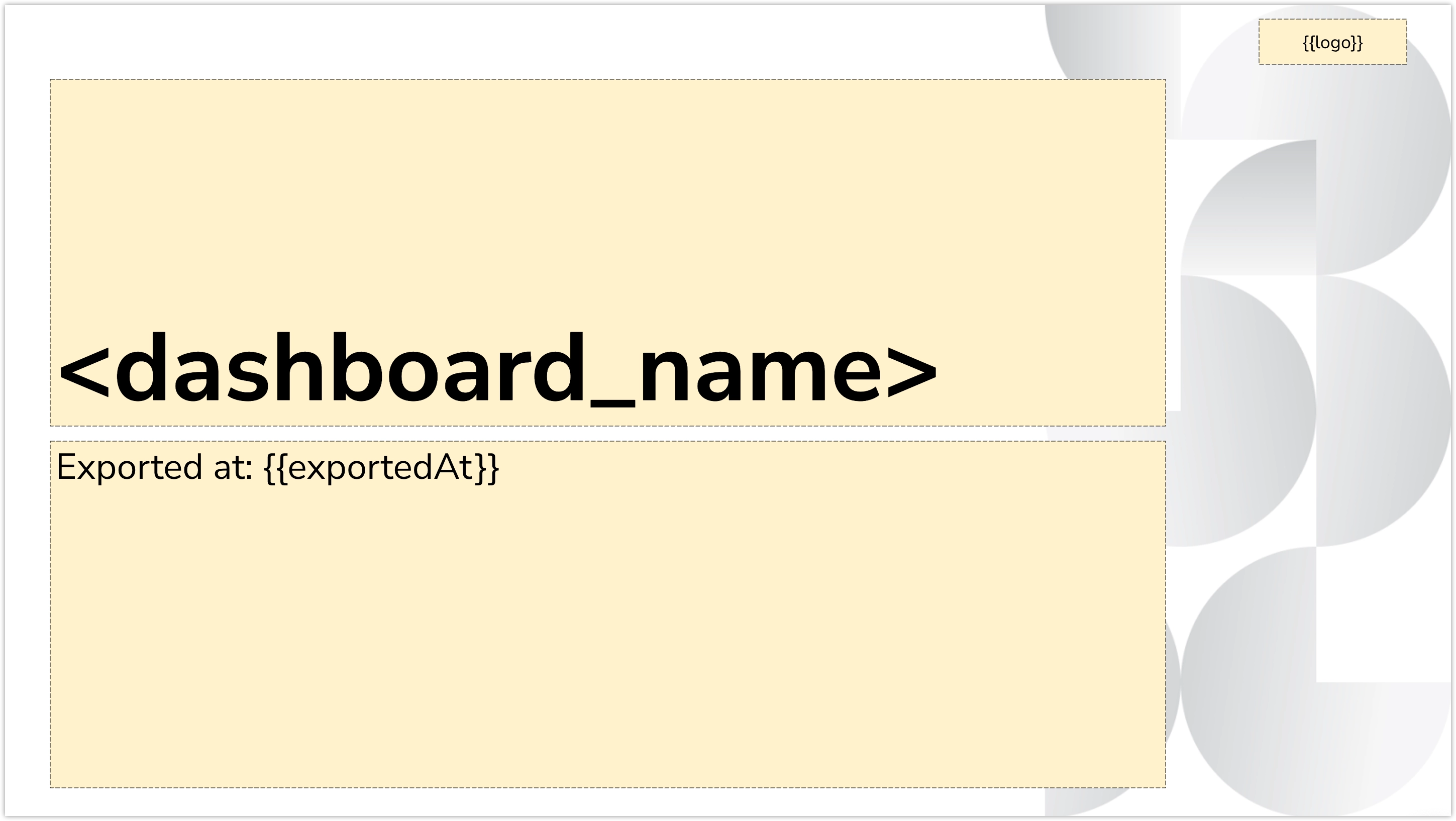 Screenshot of a default cover slide.