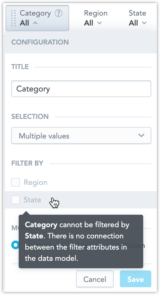 dependent filter 8