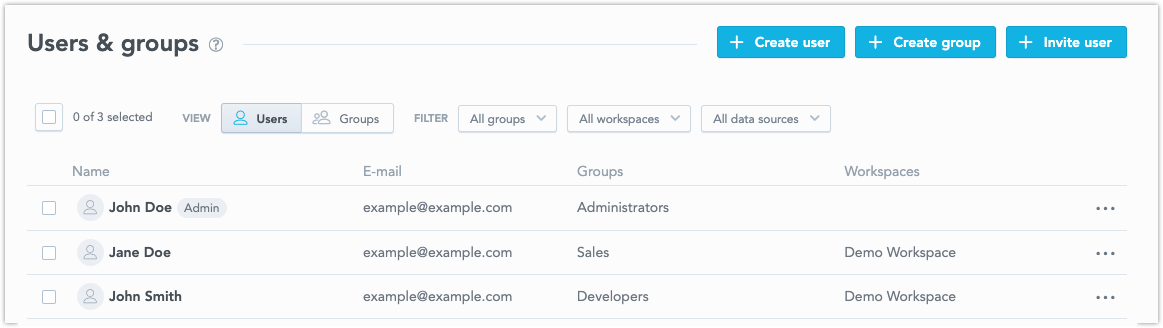 Create and Set Up Users