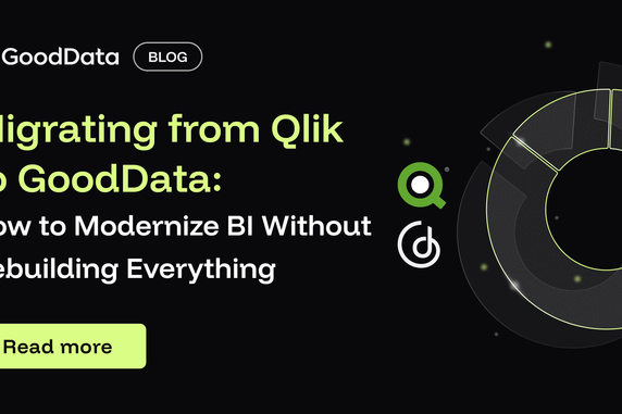 Migrating from Qlik to GoodData: How to Modernize BI Without Rebuilding Everything