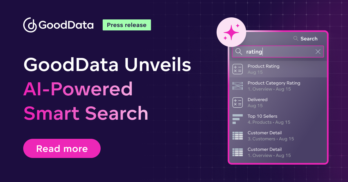 GoodData Unveils AI-Powered Smart Search