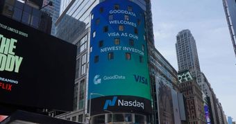 GoodData Announces Strategic Partnership and Investment from Visa