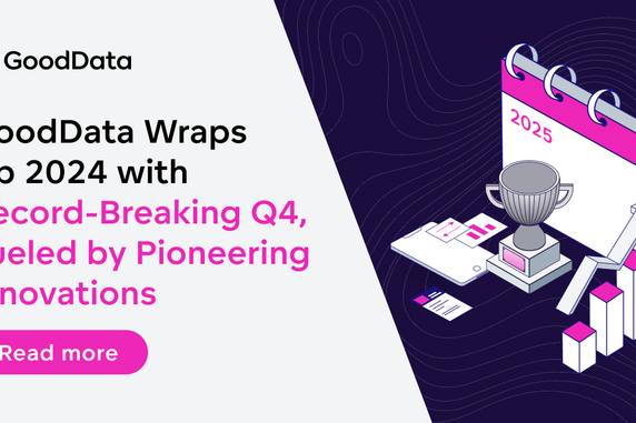 GoodData Wraps Up 2024 With Record-Breaking Q4, Fueled by Pioneering Innovations