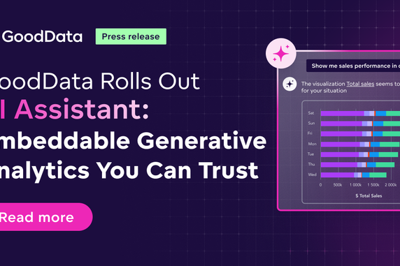 GoodData Rolls Out AI Assistant: Embeddable Generative Analytics You Can Trust