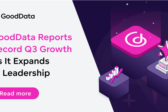 GoodData Reports Record Q3 Growth as It Expands AI Leadership