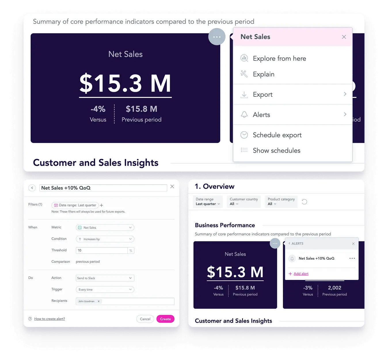 Automate how and when your analytics run