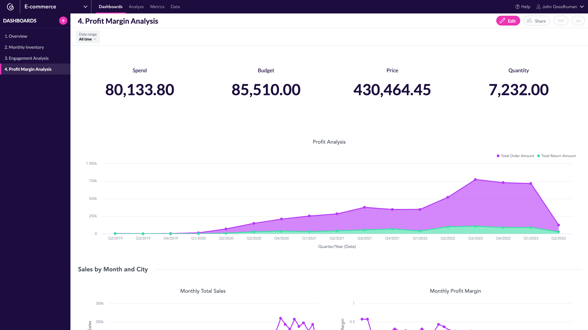 Execute análises personalizadas em qualquer lugar