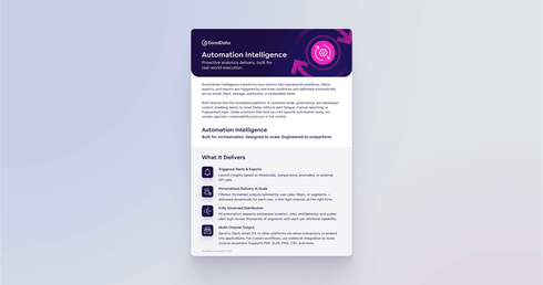 Intelligent Data Automation