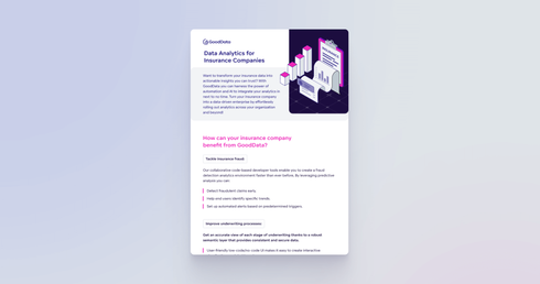 Data Analytics for Insurance Companies