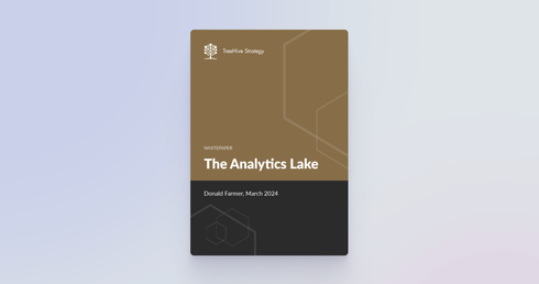 The Analytics Lake: By Donald Farmer