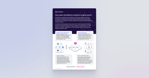 How does GoodData’s analytics engine work?