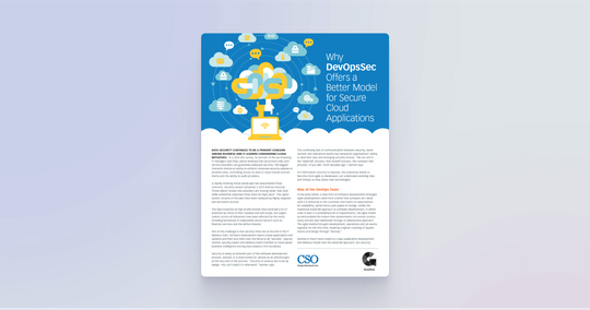 CSO - Why DevOpsSec offers a better model for secure cloud applications