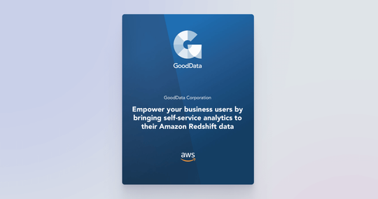 Empower your business users by bringing self-service analytics to their Amazon Redshift data