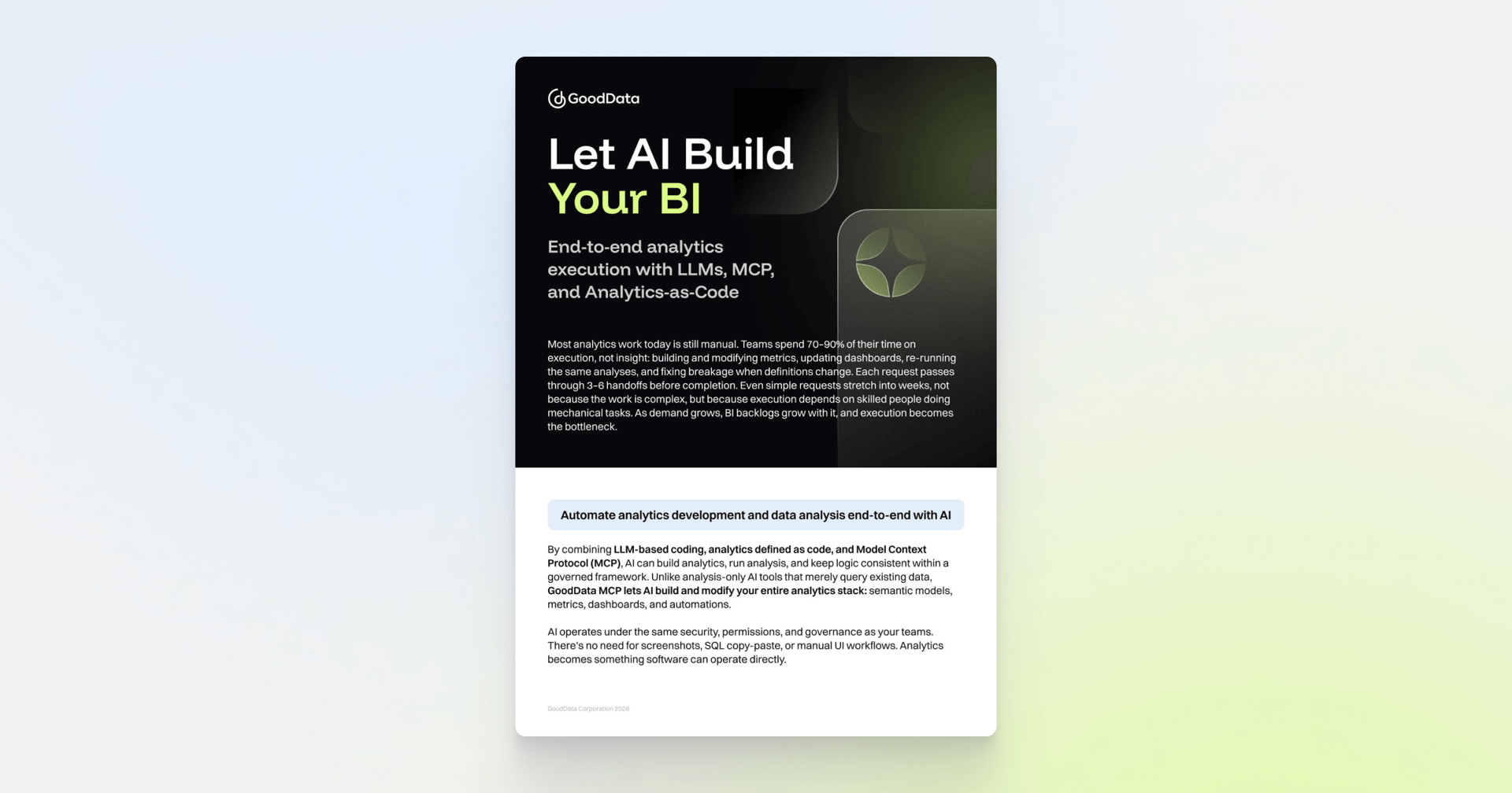 Cover image for Let AI Build Your BI