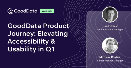 Cover image for GoodData Product Journey: Elevating Accessibility & Usability in Q1
