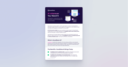 Cover image for AI That Goes Beyond the Dashboard