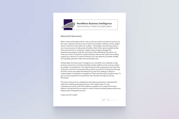 Cover image for NextWave Business Intelligence: The Short List | Vendors You Should Know*