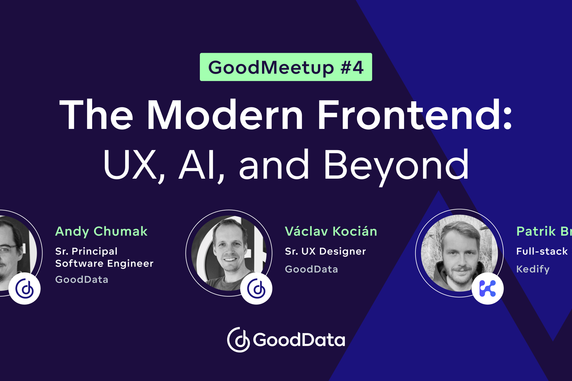 Cover image for GoodMeetup #4: The Modern Frontend: UX, AI, and Beyond