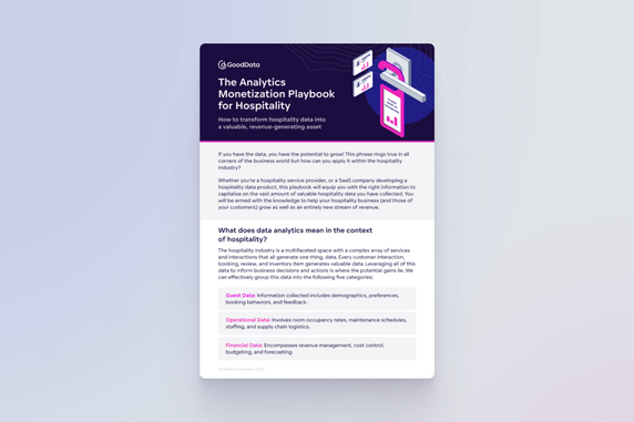 The Analytics Monetization Playbook for Hospitality