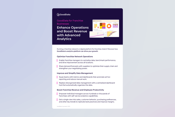GoodData for Franchise Businesses