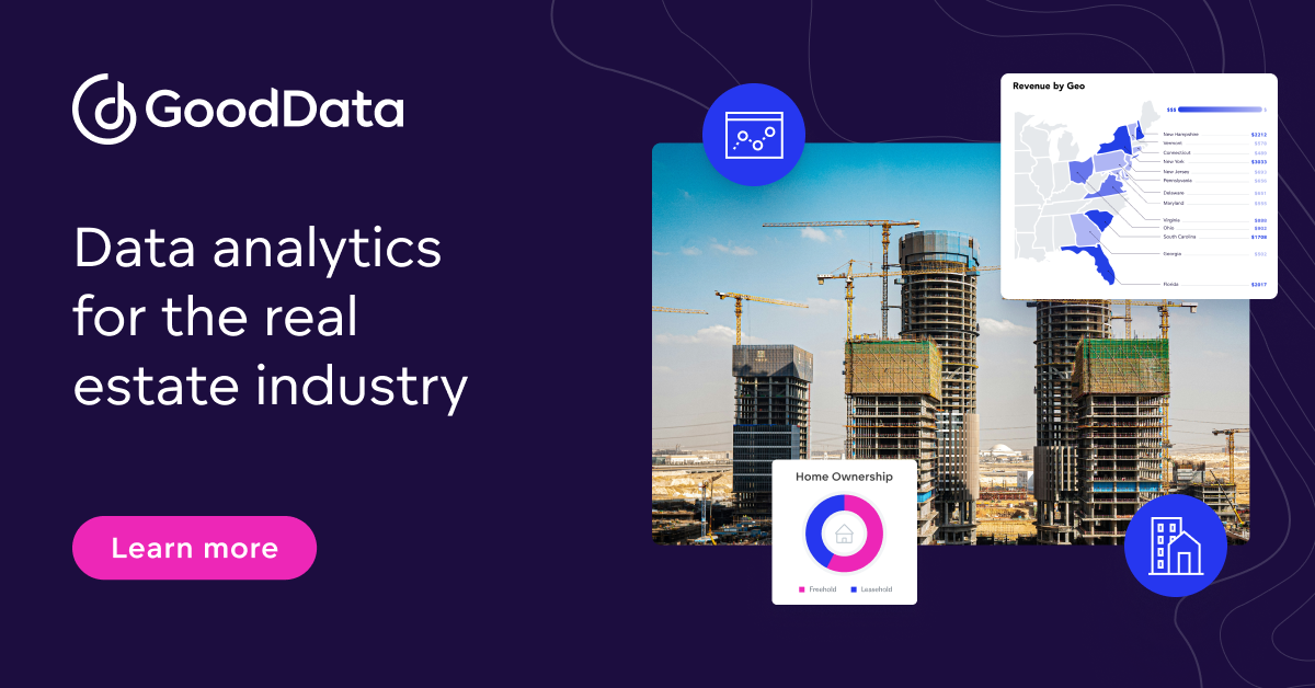 Real estate data analytics software | GoodData